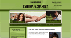 Desktop Screenshot of cynthiastarkey.com